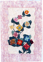 Alice CAUVAS, "Carré de fleurs"