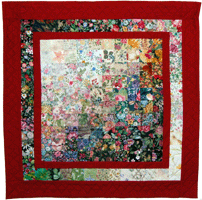 Michèle FRYZOWSKI, "Cadre rouge"