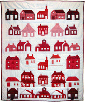 Collectif "Art et Tissu", "Les maisons de Marie-Anne"