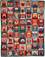 Collectif "Art et Tissu", "Yama no asahi"